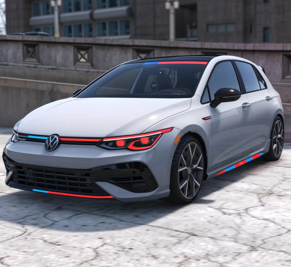 wolkswagen golf 8r police fivem ready badged 131.jpg