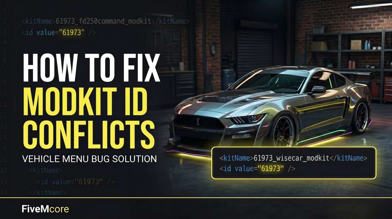 fivem modkit id