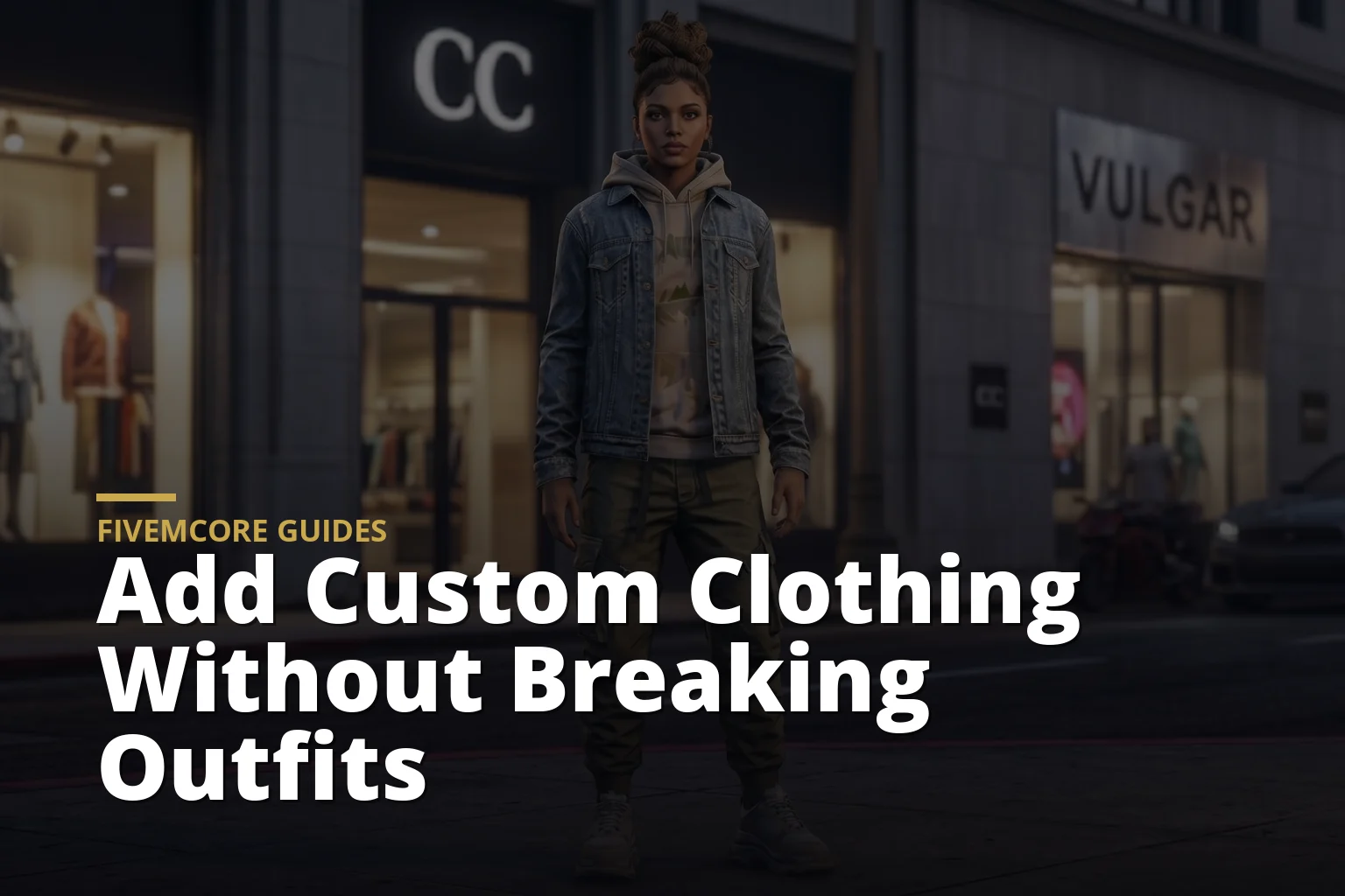 Add Custom Clothing Without Breaking Outfits