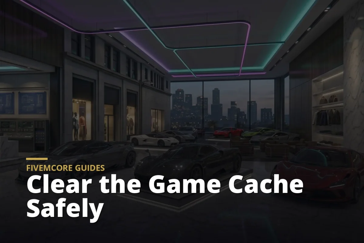Clear the Game Cache Safely