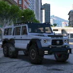 Benefactor Dubsta 6x6 Armored Lore Friendly