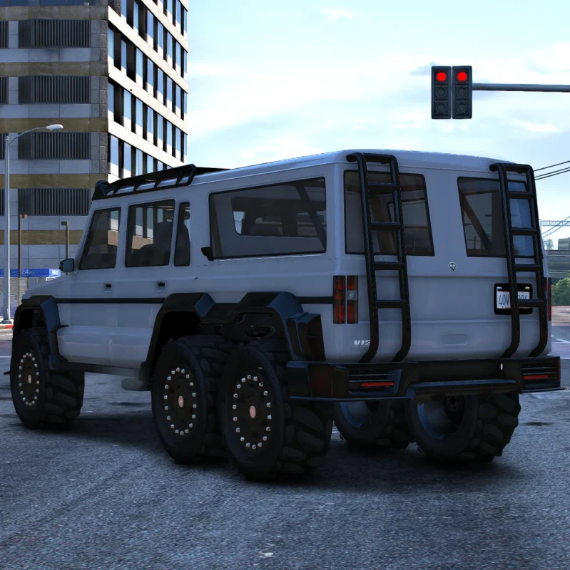 Benefactor Dubsta 6x6 Armored Lore Friendly