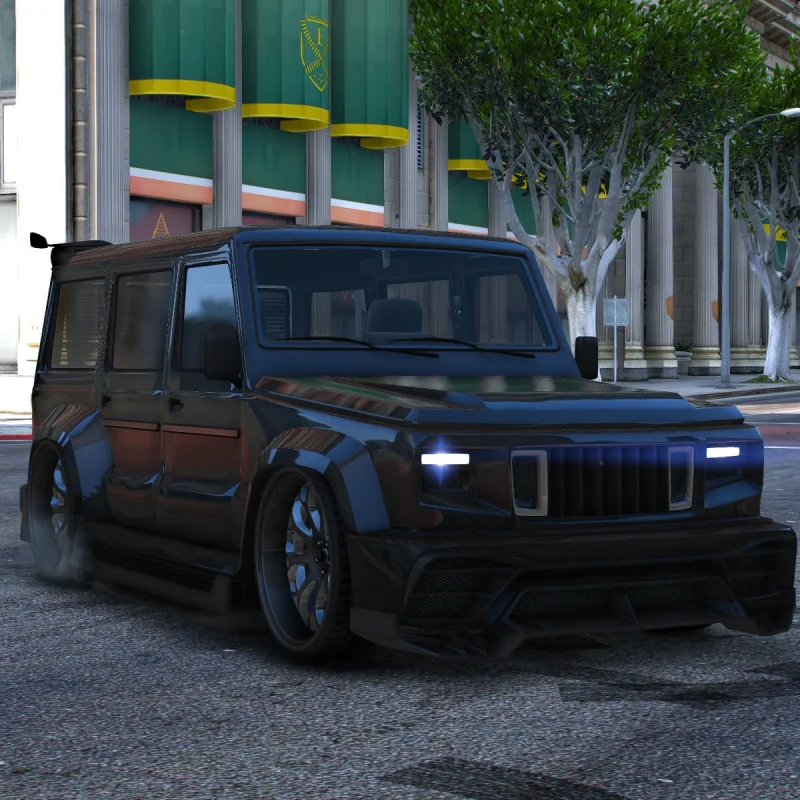 Benefactor Dubsta Armored Lore Friendly