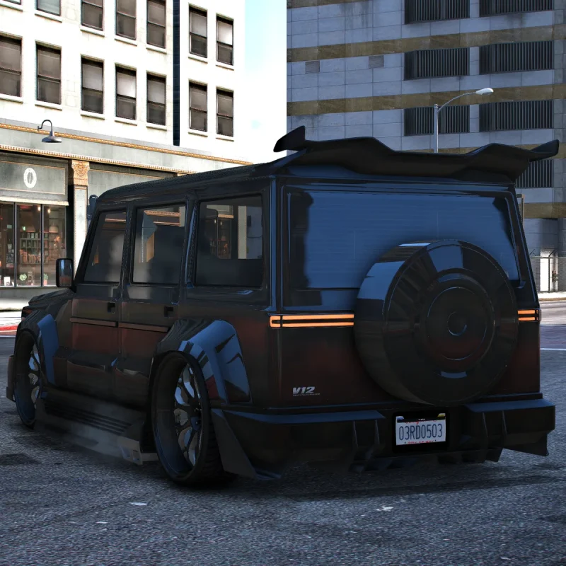 Benefactor Dubsta Armored Lore Friendly